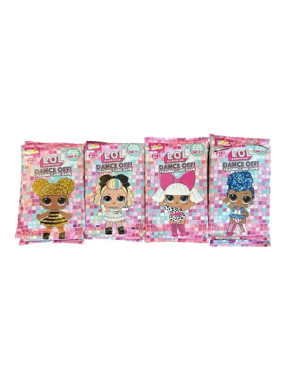 LOL Doll Trading Cards Sealed New 10 Packs Of 8 Cards Each Total 80 Cards